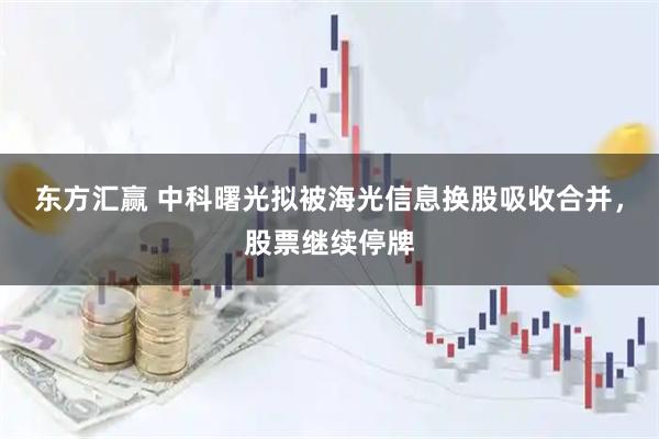 东方汇赢 中科曙光拟被海光信息换股吸收合并，股票继续停牌