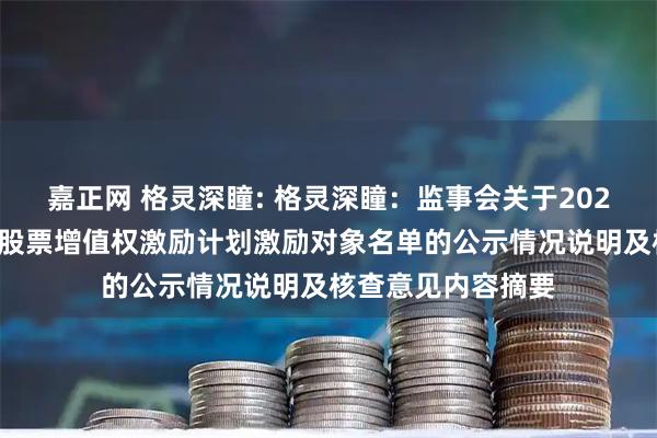 嘉正网 格灵深瞳: 格灵深瞳：监事会关于2025年限制性股票与股票增值权激励计划激励对象名单的公示情况说明及核查意见内容摘要